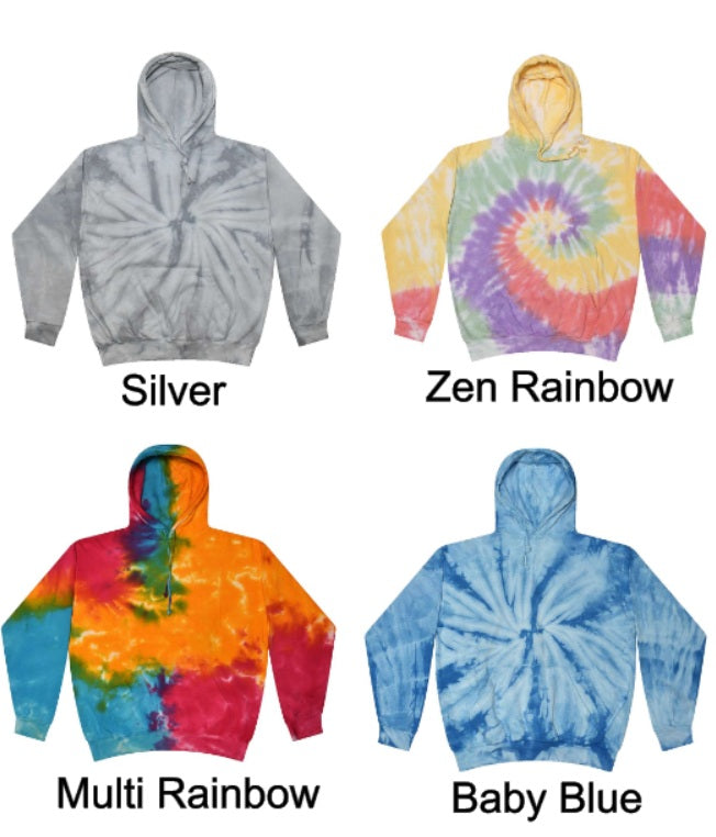 Ivy Spirit Store Tie Dye YOUTH Hoodie